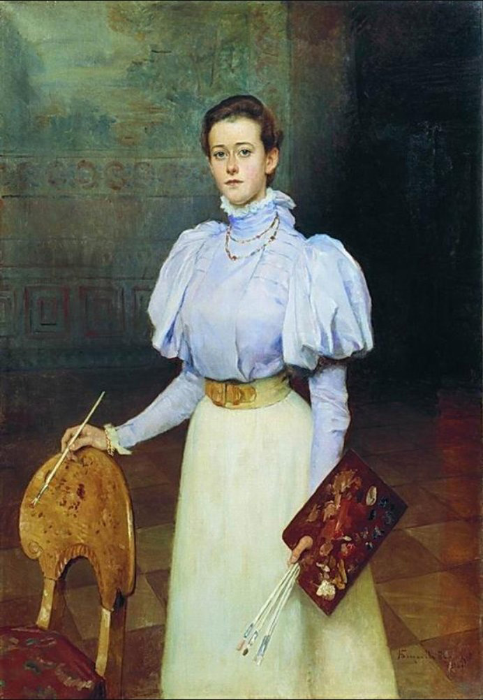 portrait of m sheremetova